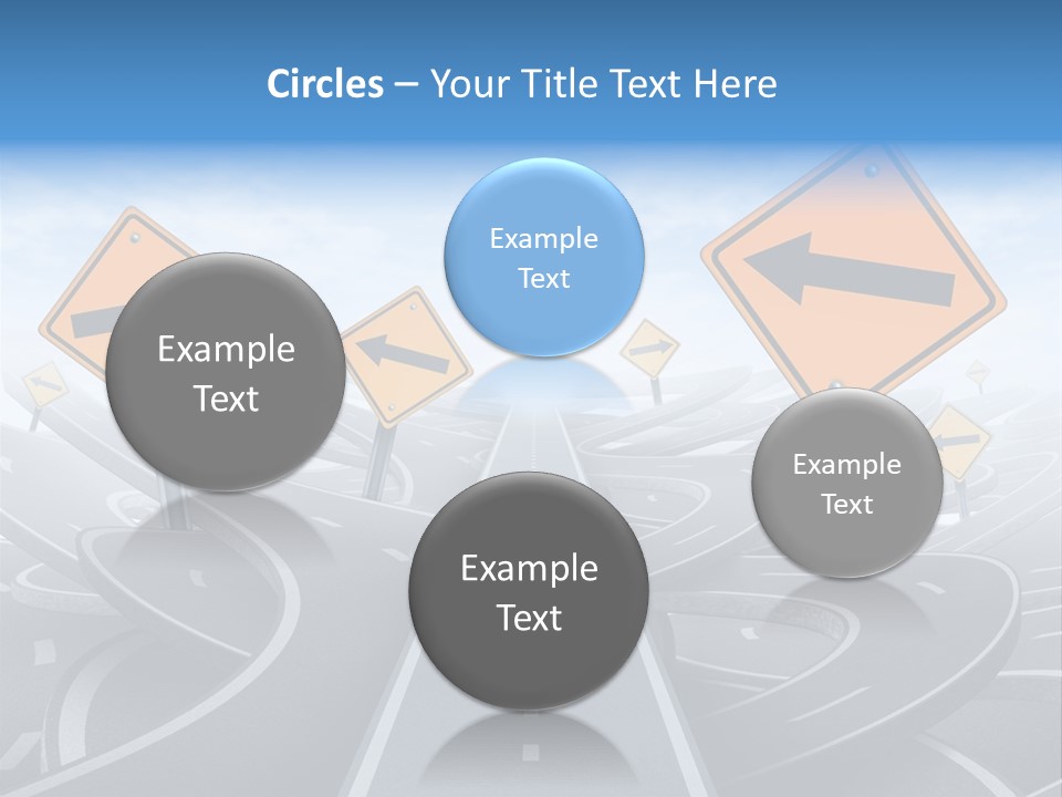 Navigate Solution Direction PowerPoint Template