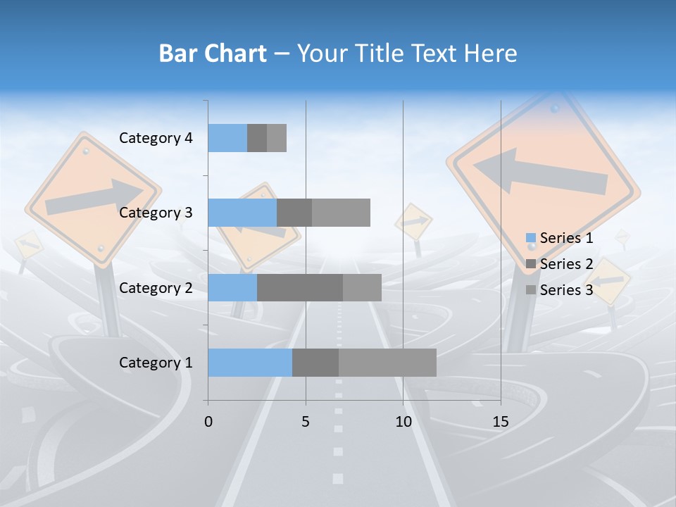 Navigate Solution Direction PowerPoint Template