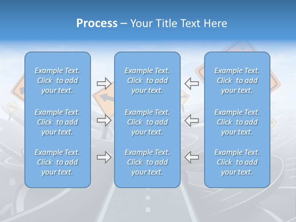 Navigate Solution Direction PowerPoint Template