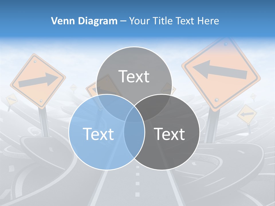 Navigate Solution Direction PowerPoint Template