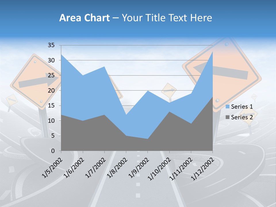 Navigate Solution Direction PowerPoint Template