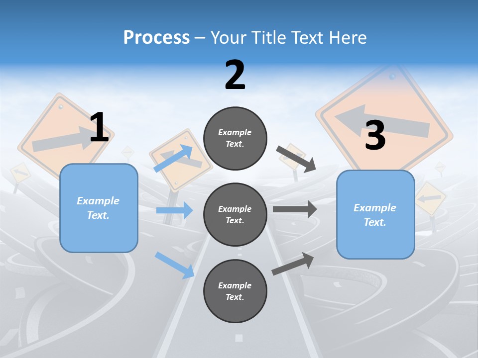Navigate Solution Direction PowerPoint Template