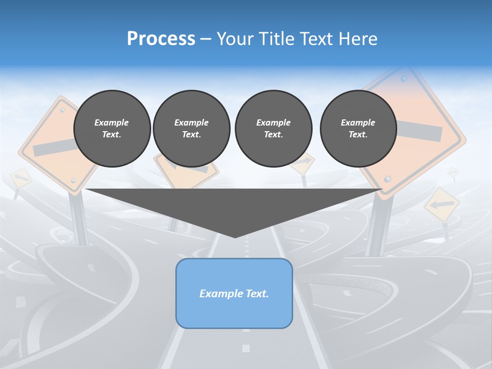 Navigate Solution Direction PowerPoint Template