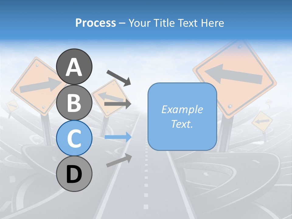 Navigate Solution Direction PowerPoint Template