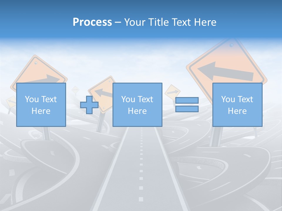 Navigate Solution Direction PowerPoint Template