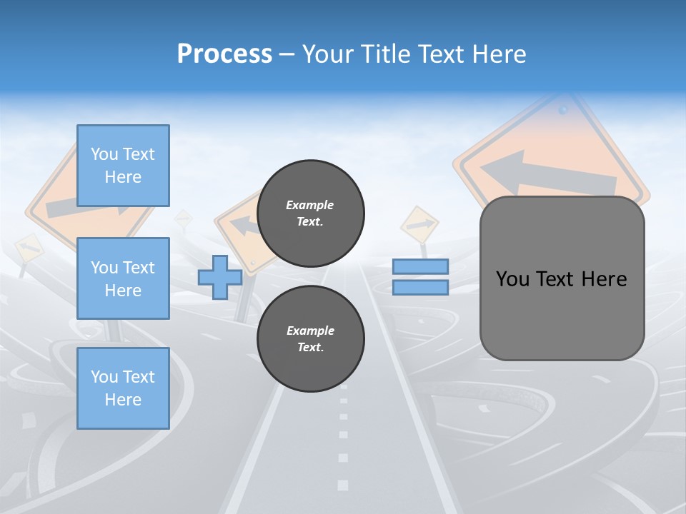 Navigate Solution Direction PowerPoint Template