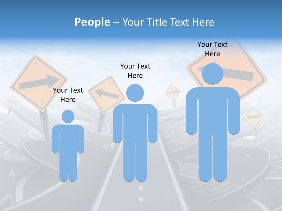 Navigate Solution Direction PowerPoint Template