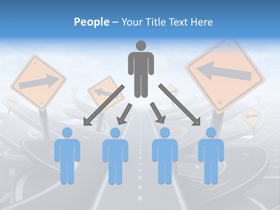 Navigate Solution Direction PowerPoint Template