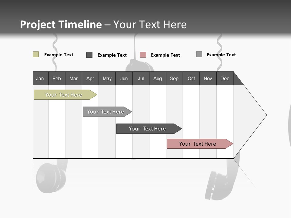 Telephone Office Listening PowerPoint Template