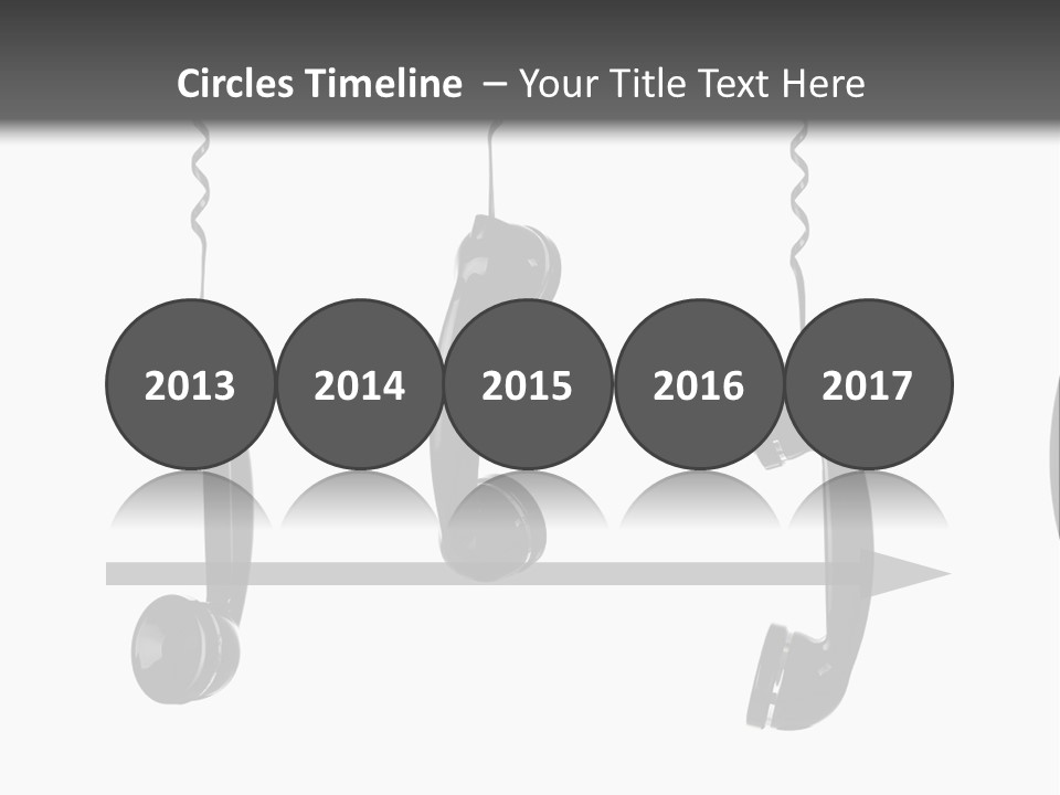 Telephone Office Listening PowerPoint Template