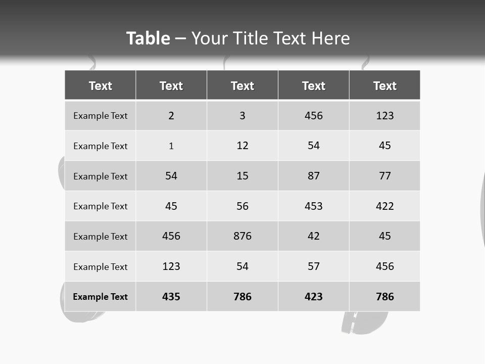 Telephone Office Listening PowerPoint Template