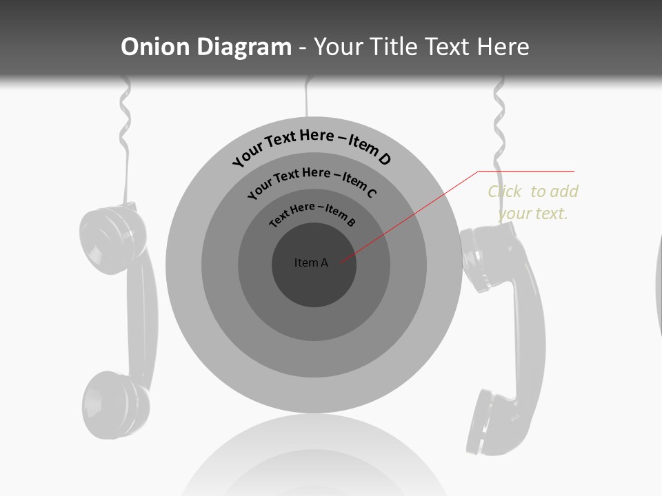 Telephone Office Listening PowerPoint Template