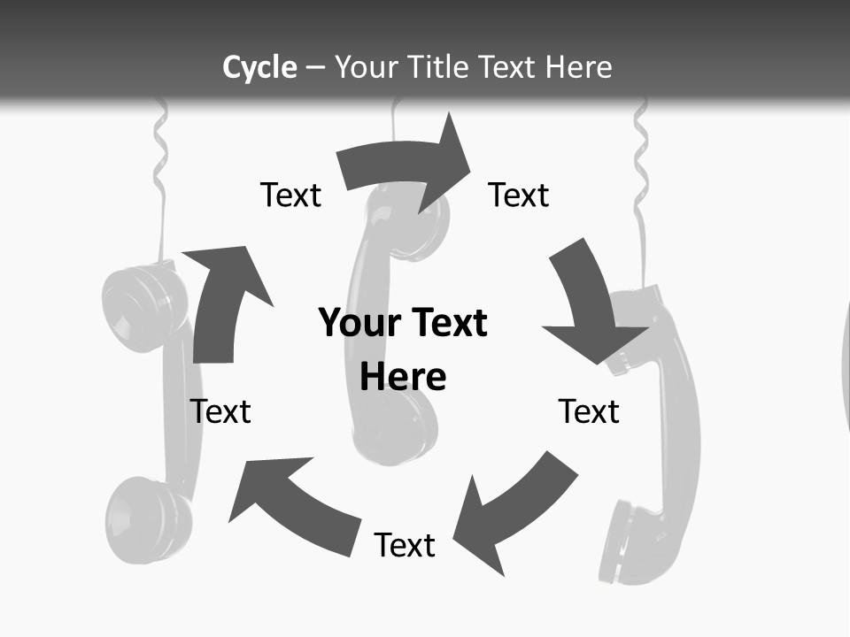 Telephone Office Listening PowerPoint Template