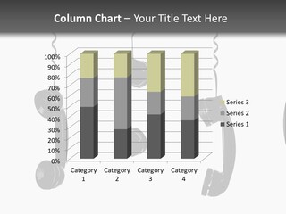 Telephone Office Listening PowerPoint Template