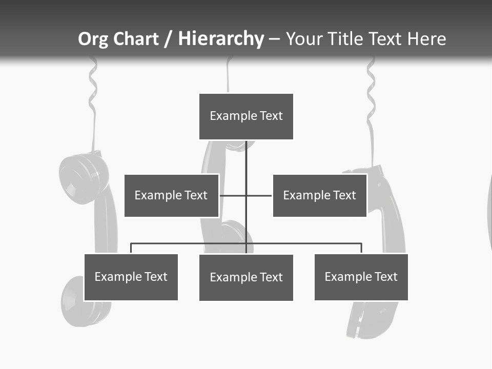 Telephone Office Listening PowerPoint Template