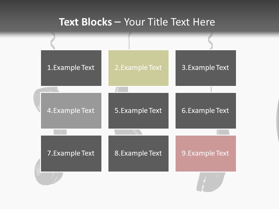 Telephone Office Listening PowerPoint Template
