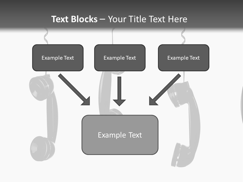Telephone Office Listening PowerPoint Template