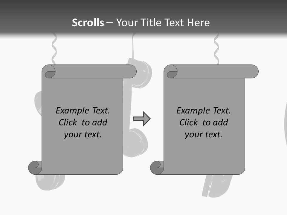Telephone Office Listening PowerPoint Template