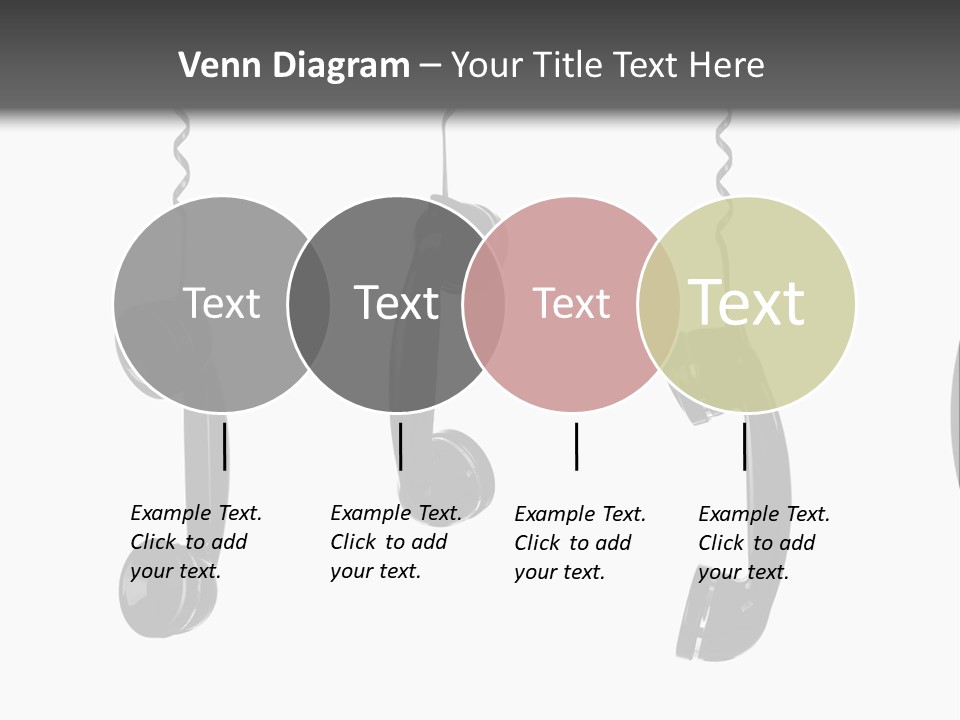 Telephone Office Listening PowerPoint Template