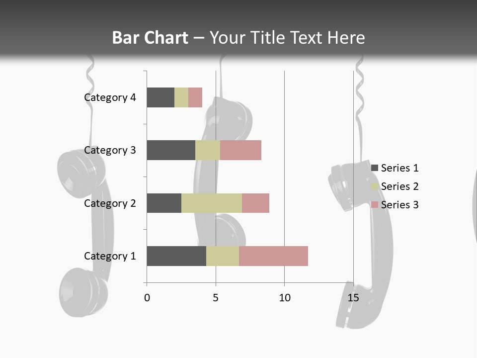 Telephone Office Listening PowerPoint Template