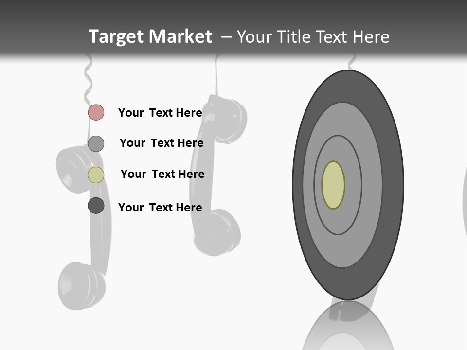 Telephone Office Listening PowerPoint Template