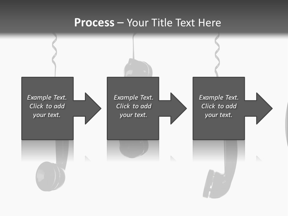 Telephone Office Listening PowerPoint Template