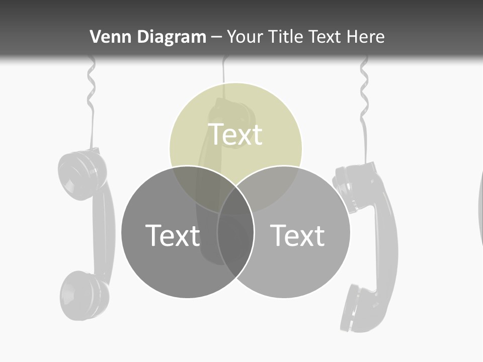 Telephone Office Listening PowerPoint Template