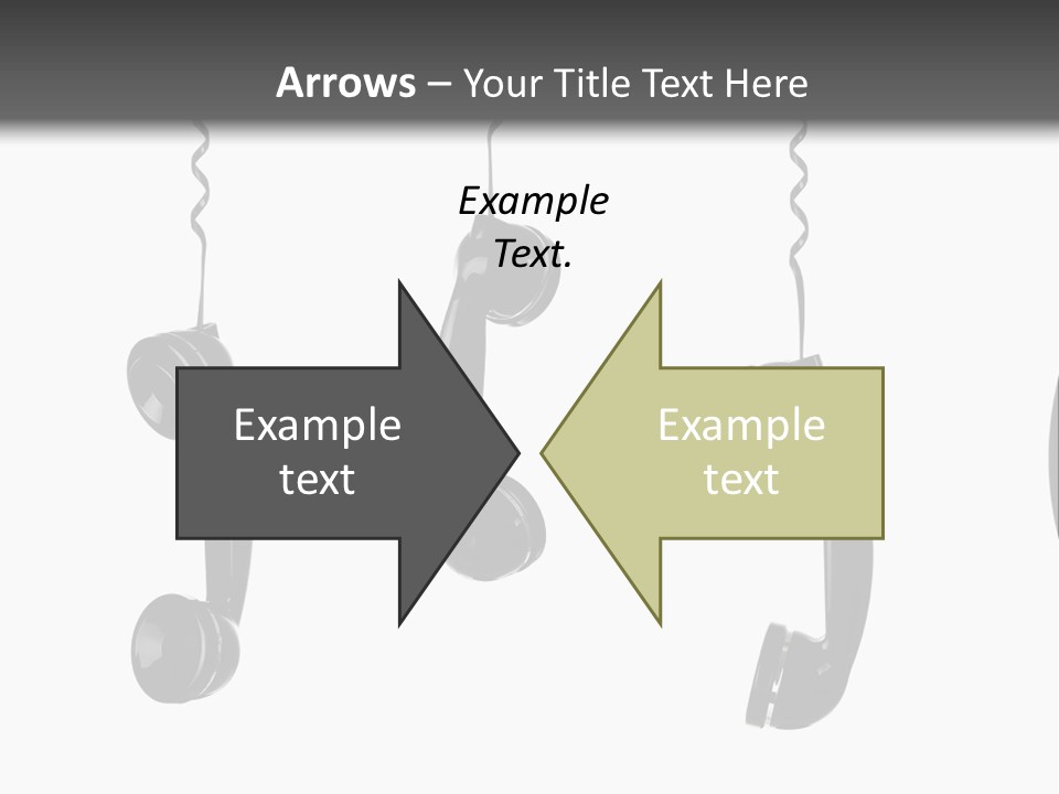 Telephone Office Listening PowerPoint Template