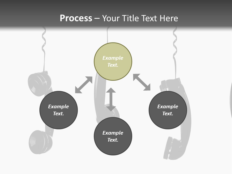Telephone Office Listening PowerPoint Template