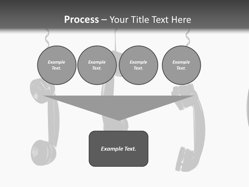 Telephone Office Listening PowerPoint Template