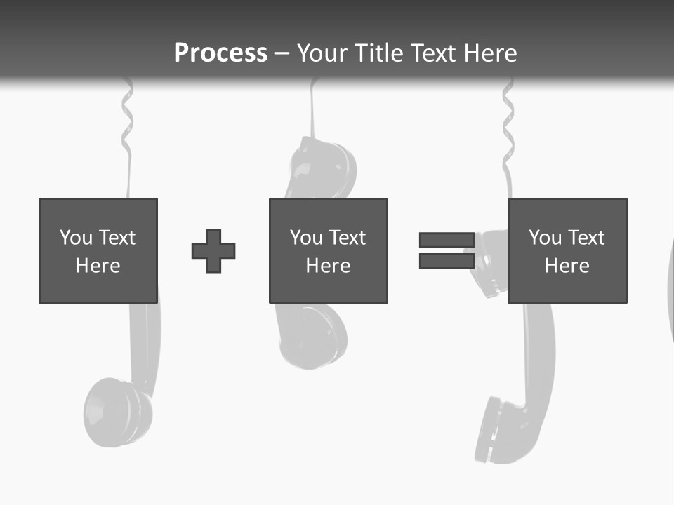 Telephone Office Listening PowerPoint Template