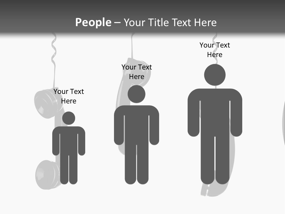 Telephone Office Listening PowerPoint Template