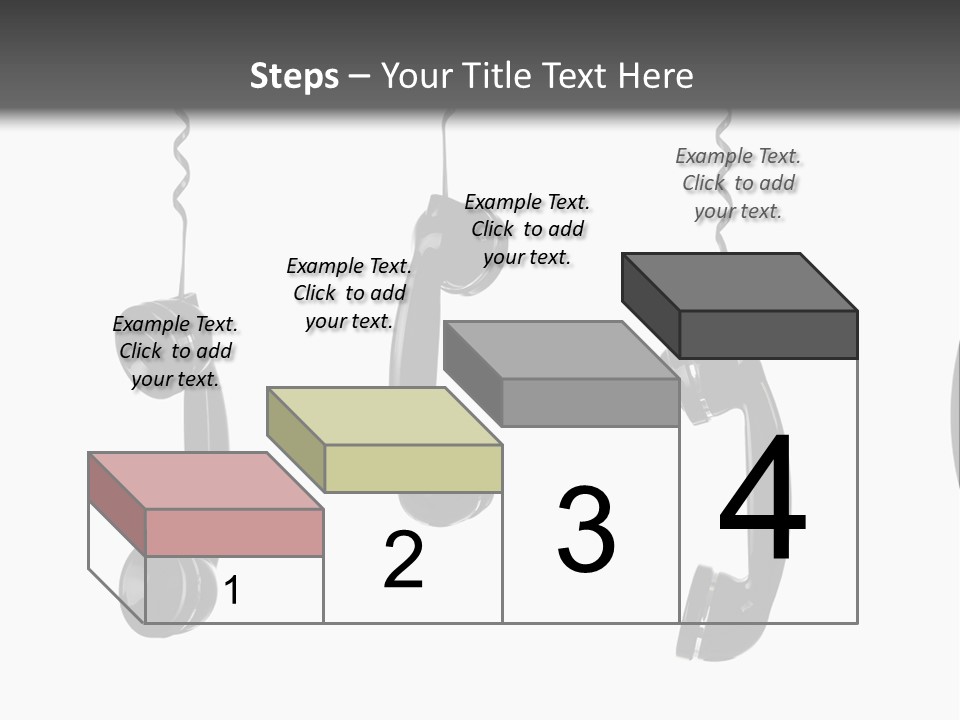Telephone Office Listening PowerPoint Template