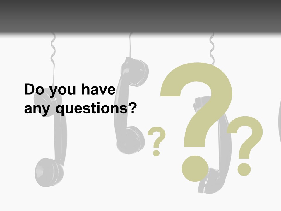 Telephone Office Listening PowerPoint Template