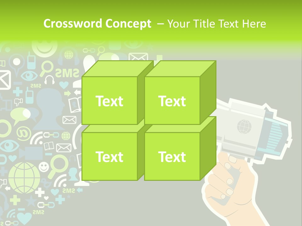 Figure People Concept PowerPoint Template