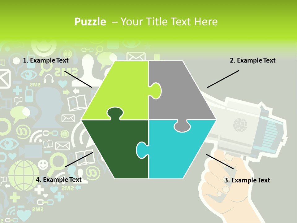 Figure People Concept PowerPoint Template