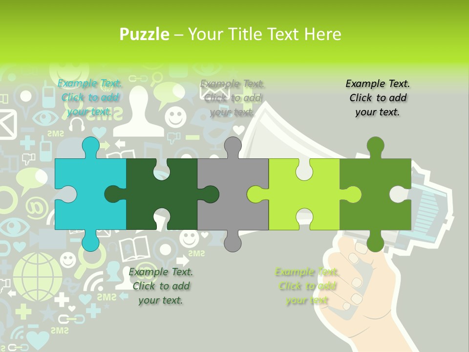 Figure People Concept PowerPoint Template