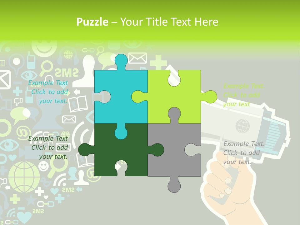 Figure People Concept PowerPoint Template