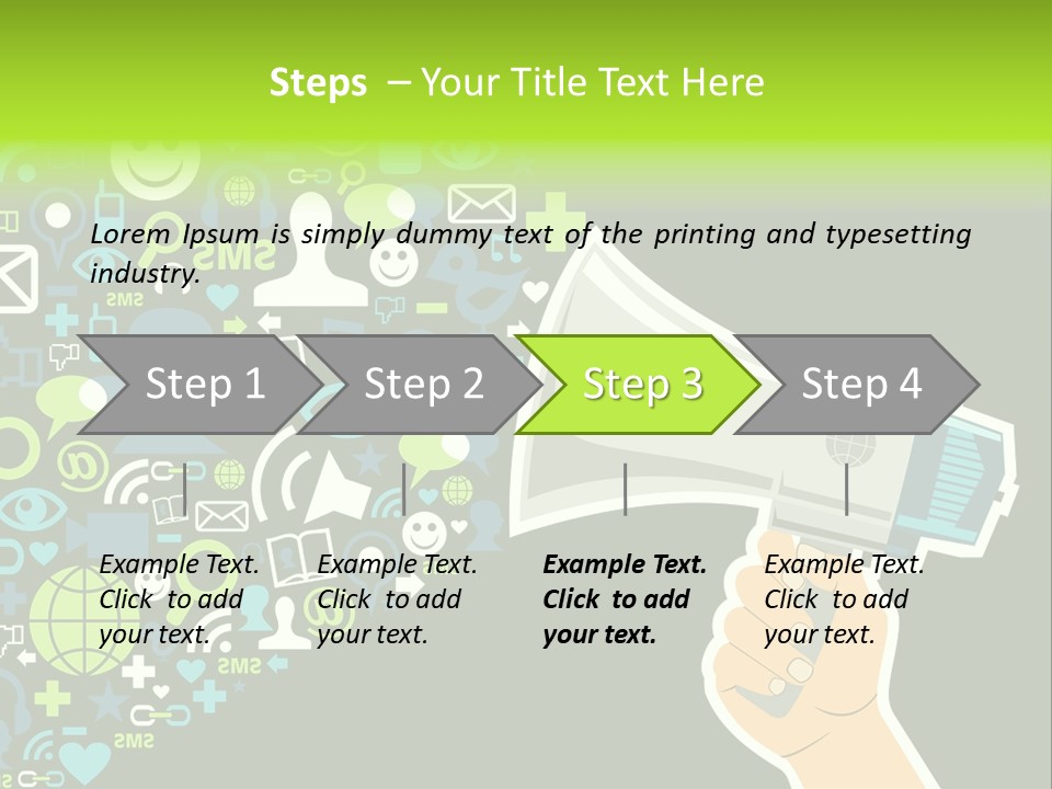 Figure People Concept PowerPoint Template