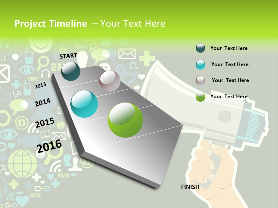 Figure People Concept PowerPoint Template