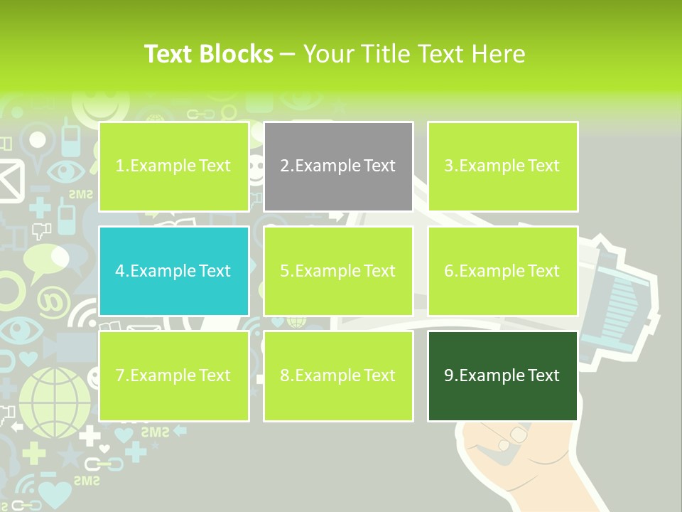 Figure People Concept PowerPoint Template