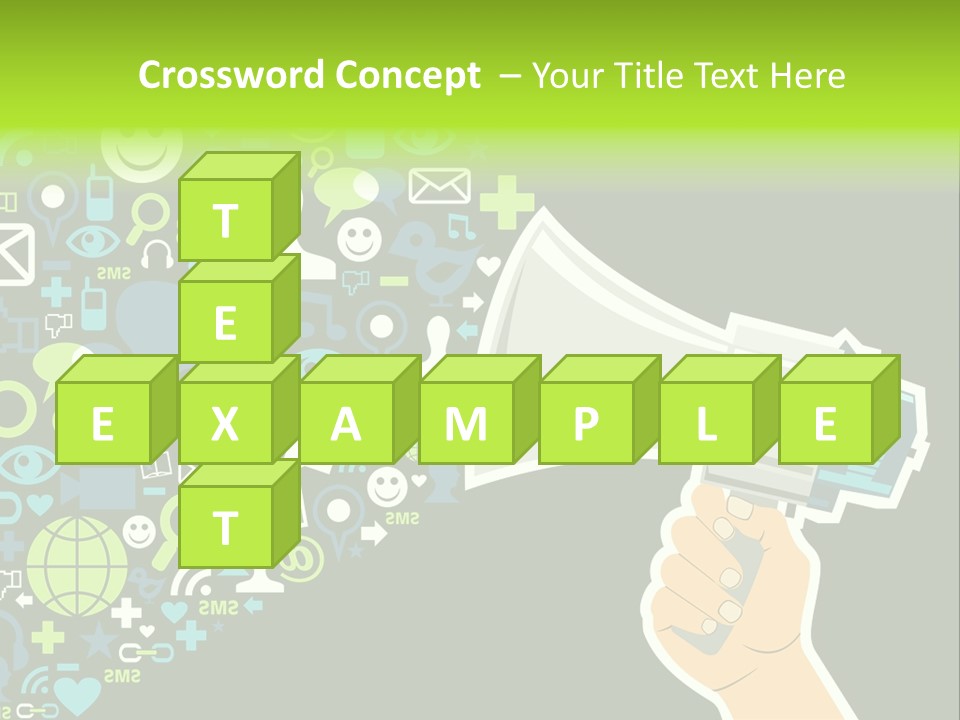 Figure People Concept PowerPoint Template