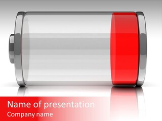 Shiny Background Electricity PowerPoint Template