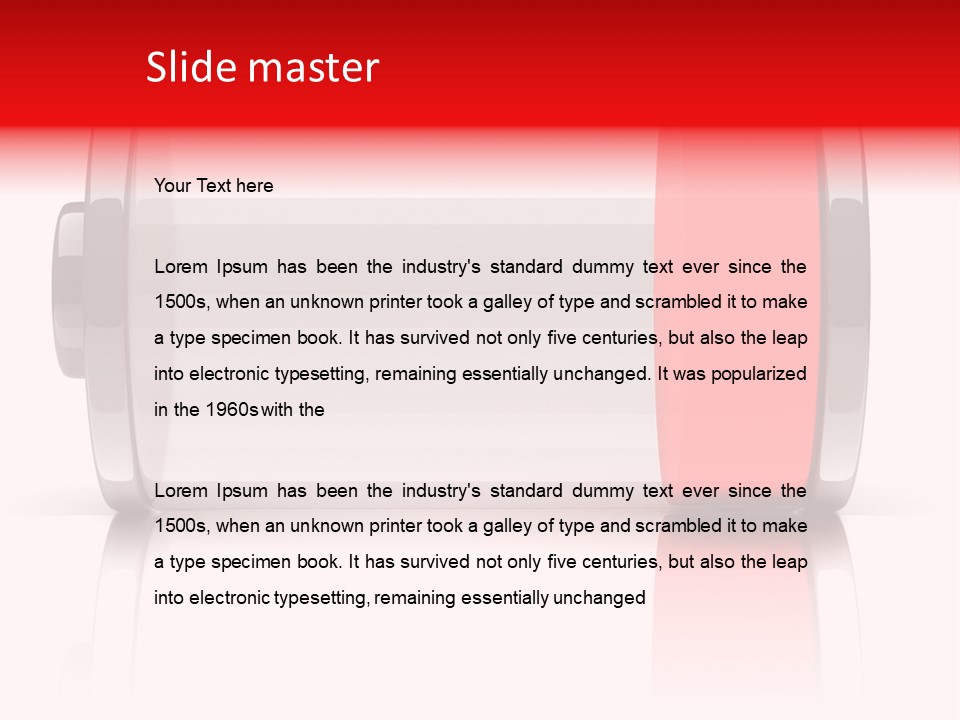 Shiny Background Electricity PowerPoint Template