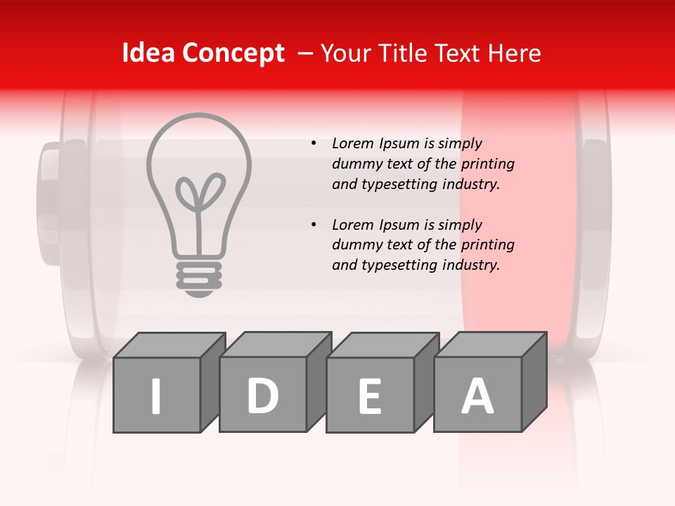 Shiny Background Electricity PowerPoint Template