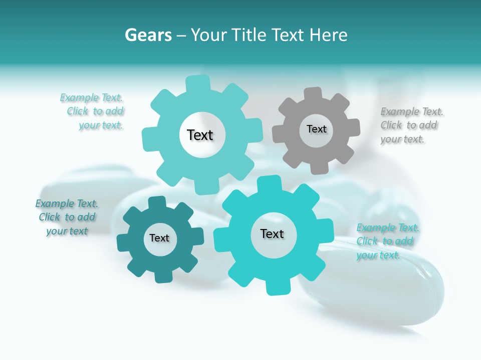 Closeup Health Care Medicinal PowerPoint Template
