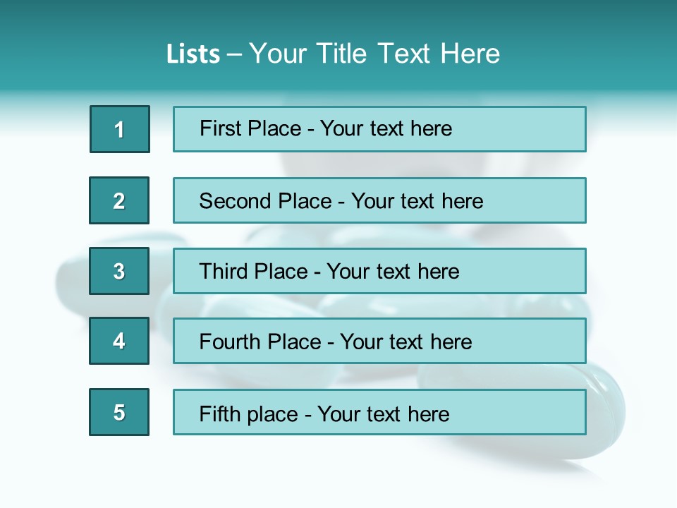 Closeup Health Care Medicinal PowerPoint Template