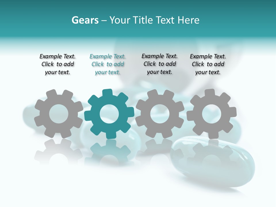 Closeup Health Care Medicinal PowerPoint Template