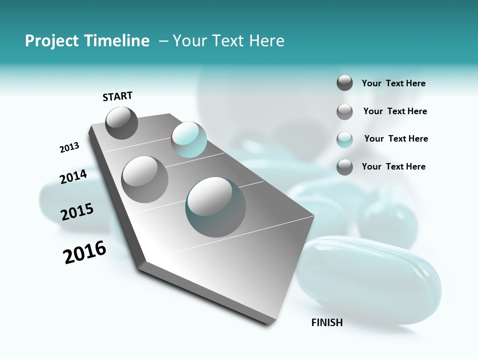 Closeup Health Care Medicinal PowerPoint Template
