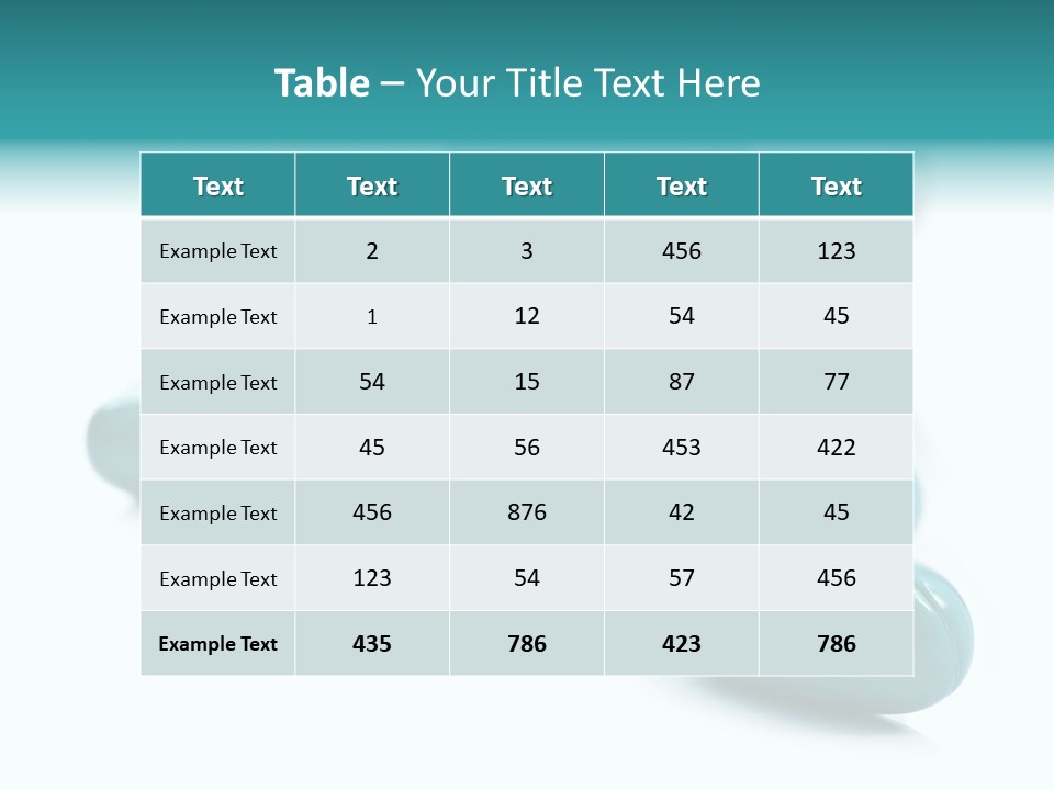 Closeup Health Care Medicinal PowerPoint Template